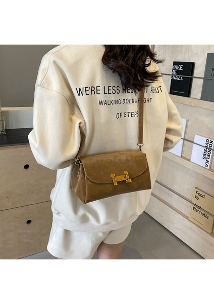 Kadınlar Için Üst Düzey Niş Çok Yönlü Deri Kadife Çanta 2024 Moda Banliyö Omuz Çantası Bahar Yeni Stil Crossbody Çanta (Yurt Dışından) fırsatları
