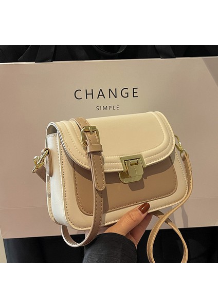High-End Küçük Çanta 2024 Yeni Moda Küçük Kare Çanta Ilkbahar ve Yaz Popüler Kadın Çantası Çok Yönlü Tek Omuz Crossbody Çanta Kadın Çantası (Yurt Dışından) modelleri