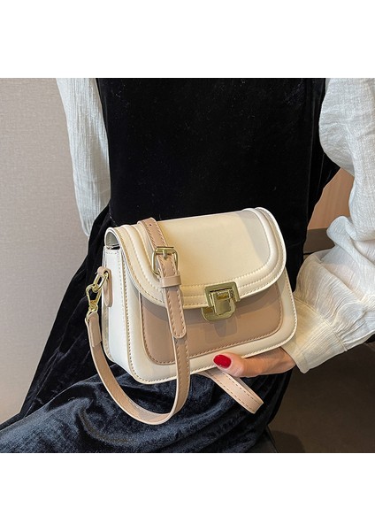 High-End Küçük Çanta 2024 Yeni Moda Küçük Kare Çanta Ilkbahar ve Yaz Popüler Kadın Çantası Çok Yönlü Tek Omuz Crossbody Çanta Kadın Çantası (Yurt Dışından) indirimleri