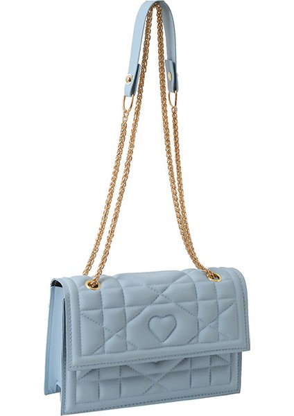 Moda Basit Omuz Çantası Kadın Çantası 2024 Bahar Yeni Rahat Işe Gidip Geliş Crossbody Çanta Zinciri Batı Tarzı Küçük Kare Çanta (Yurt Dışından)