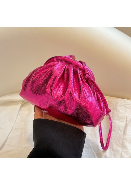 Niş Tasarım Çanta Kadın Yeni 2024 Üst Düzey Moda Pilili Omuz Çantası Yaz Popüler Çapraz Vücut Çantası (Yurt Dışından) modelleri