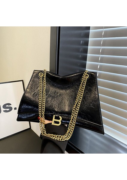 Kadınlar Için Omuz Çantası, Büyük Kapasiteli, Çok Yönlü, Yeni Tote Çanta, Işe Gidip Gelme, Avrupa ve Amerika Retro Çanta Kadın Çantası (Yurt Dışından)