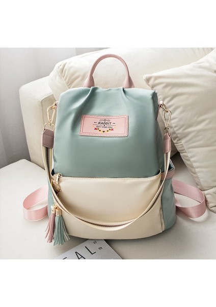 Kadınlar Için Oxford Kumaş Sırt Çantası Ins Kadınlar Için Süper Popüler Küçük Sırt Çantası Yeni Öğrenci Kore Versiyonu Büyük Kapasiteli Seyahat Çantası (Yurt Dışından)