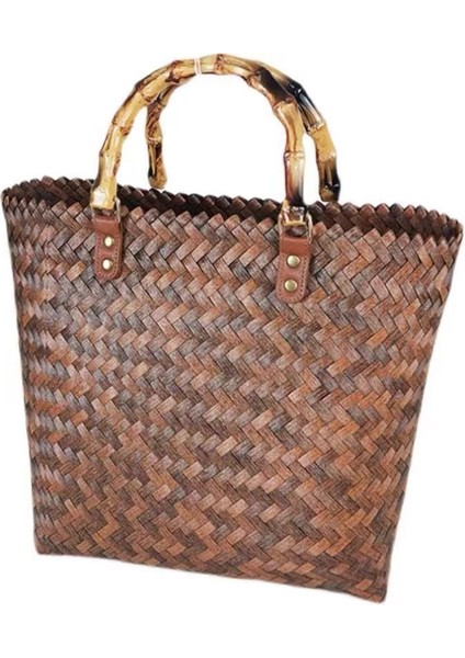 Yeni Stil Orman El Dokuma Çanta Büyük Kapasiteli Ins Internet Ünlü El Taşıma Kadın Çantası Moda El Alışveriş Çantası Plaj Çantası (Yurt Dışından) modelleri