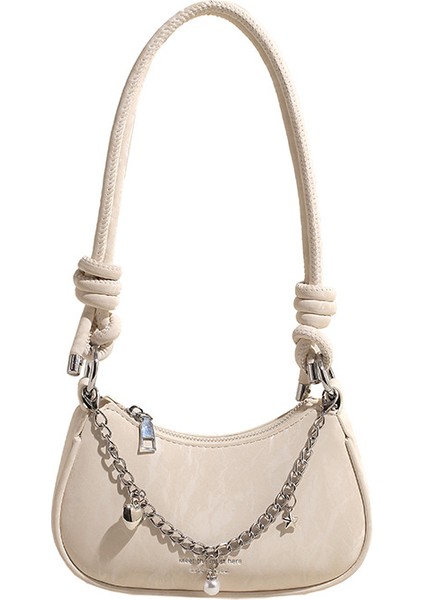 2024 Yaz Yeni Kız Koltuk Altı Çantası High-End Niş Tasarım Çanta Bayan Omuz Çantası Crossbody Çanta (Yurt Dışından)