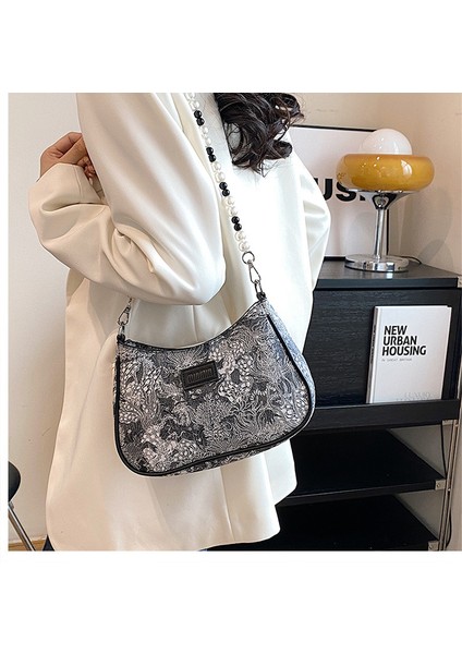 Minmin Yeni Kızlar Yaz Koltuk Altı Çantası Üst Düzey Niş Tasarım Çanta Kızlar 2024 Yeni Crossbody Çanta (Yurt Dışından)