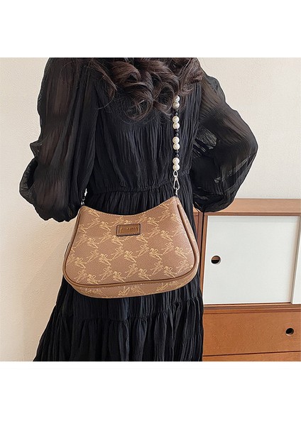 Minmin Yeni Kızlar Yaz Koltuk Altı Çantası Üst Düzey Niş Tasarım Çanta Kızlar 2024 Yeni Crossbody Çanta (Yurt Dışından)