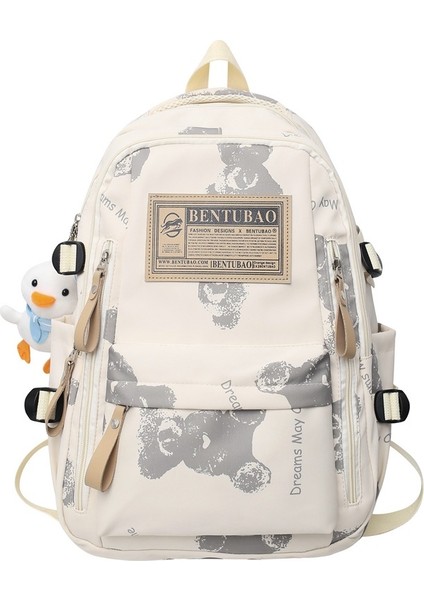 Kadınlar Için Sırt Çantası 2023 Yeni Stil Üniversite Öğrencileri Basit Seyahat Bilgisayar Sırt Çantası Lise Ortaokul Öğrencileri Büyük Kapasiteli Okul Çantası Erkekler (Yurt Dışından)