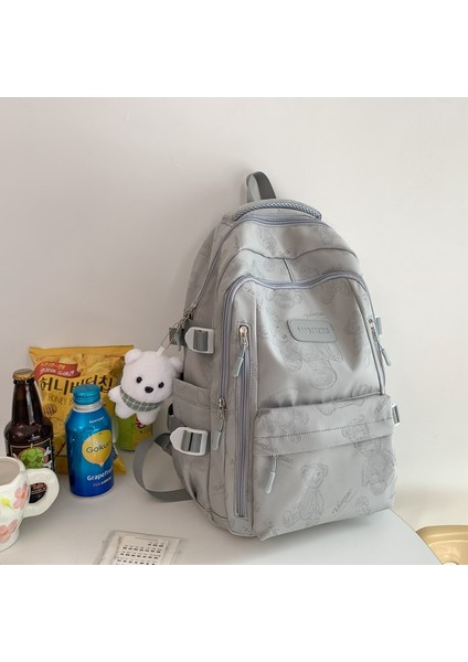 Kızlar Için Şık Görünümlü Küçük ve Yeni Sırt Çantası, Ortaokul ve Lise Öğrencileri Için Hafif ve Büyük Kapasiteli Okul Çantası, Modaya Uygun ve Havalı Gündelik Sırt Çantası (Yurt Dışından)