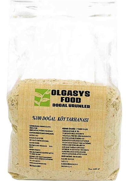 Olgasys Food Doğal Koy Tarhanası