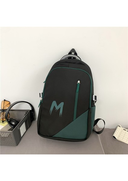 Sırt Çantası Kadın Lise Öğrencisi Okul Çantası Erkek Büyük Kapasiteli Ortaokul Üniversite Öğrencisi Eğlence Seyahat Sırt Çantası Erkek Üst Düzey Anlamda (Yurt Dışından)