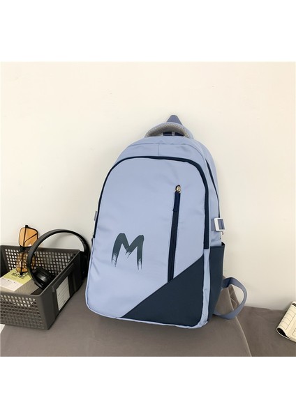 Sırt Çantası Kadın Lise Öğrencisi Okul Çantası Erkek Büyük Kapasiteli Ortaokul Üniversite Öğrencisi Eğlence Seyahat Sırt Çantası Erkek Üst Düzey Anlamda (Yurt Dışından)