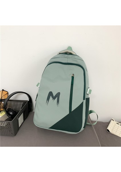 Sırt Çantası Kadın Lise Öğrencisi Okul Çantası Erkek Büyük Kapasiteli Ortaokul Üniversite Öğrencisi Eğlence Seyahat Sırt Çantası Erkek Üst Düzey Anlamda (Yurt Dışından)