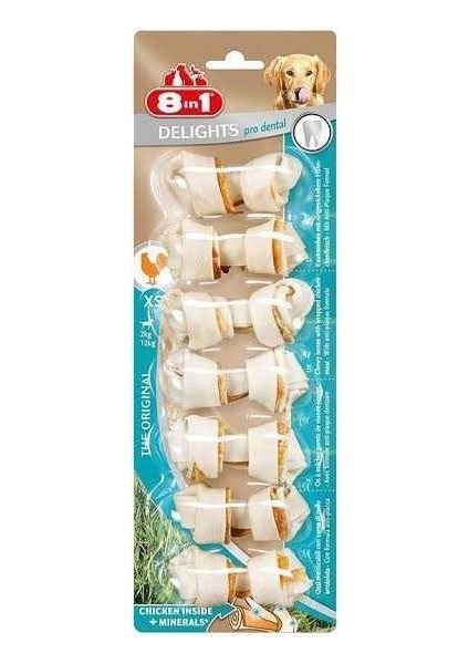 Delights Bones Pro Dental Xs Köpek Ödül Kemiği 7'li