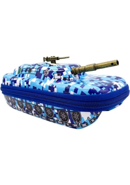 Ilkokul Öğrencileri Için Kalem Çantası, Yaratıcı Tank Kırtasiye Çantası, Büyük Kapasiteli Eva Çocuk Erkek Çocuk Kalem Çantası (Yurt Dışından)