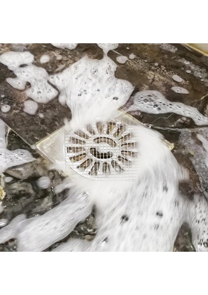 Banyo Duş Gider Süzgeci 10 ADET Gider Kapağı Saç Küvet Drenajı Duş Tahliye Kapağı 10X10 cm Yapışkanlı Temizlik Teli modelleri