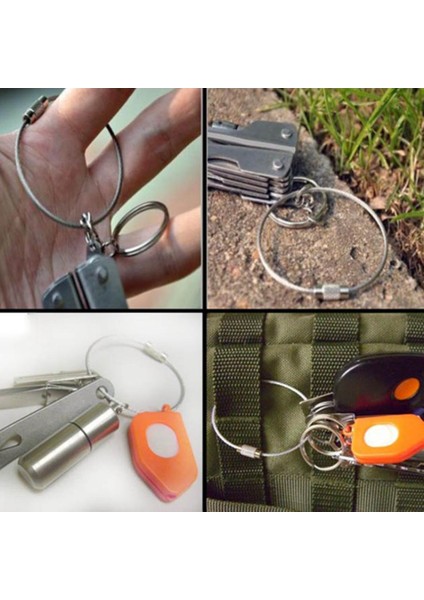 Paslanmaz Çelik 10 'lutel Anahtarlık modelleri