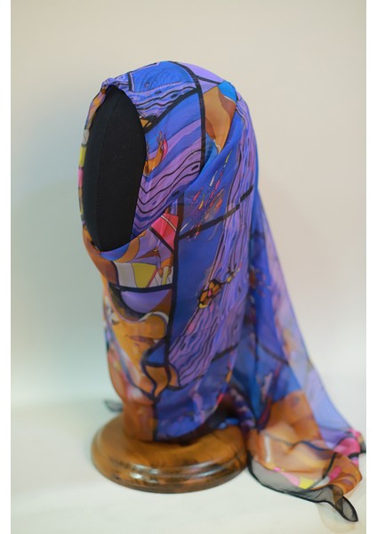 Mor Lacivert Cappuccino Ipek fırsatları