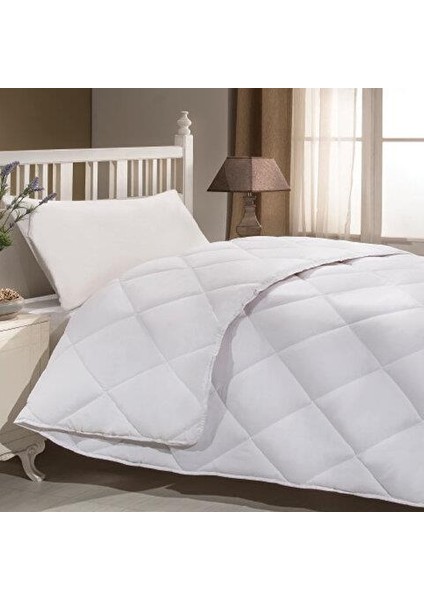 Vefa Home Tek Kişilik Yorgan Beyaz 155 x 215 cm
