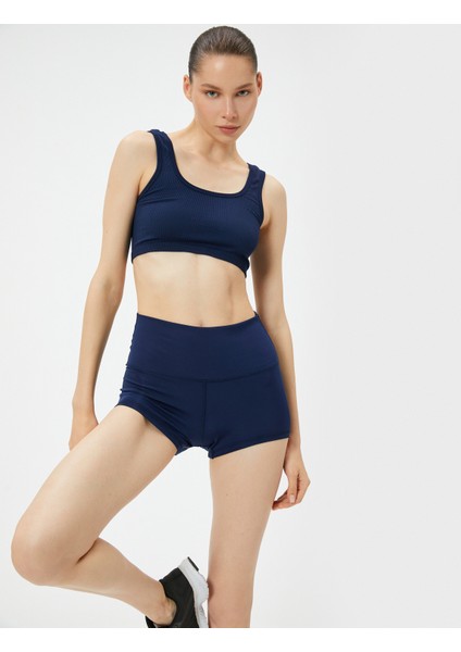 Ekstra Mini Spor Tayt Standart Bel Slim Fit