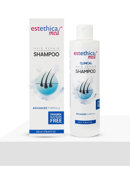 Estethicamed Saç Dökülmelerine Karşı Şampuan 250 ml - Kepek Karşıtı ve Nemlendirici Etki fiyatları