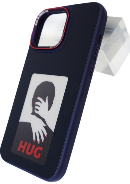 iPhone 15 Pro Nfc Smart Case Akıllı Kapak - Siyah modelleri