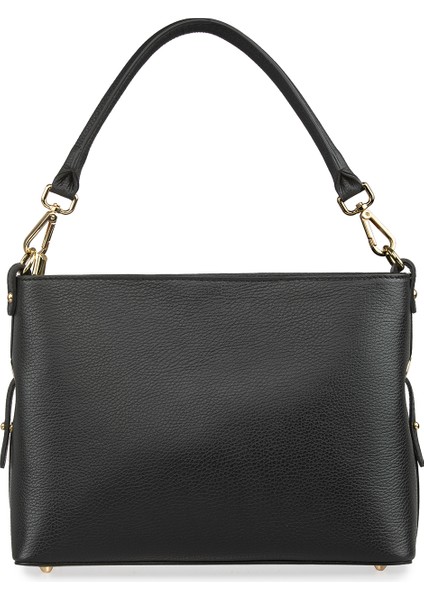 Kadın Omuz Çantası Grazıa Piumelli Milano Bag D28 Black fırsatları