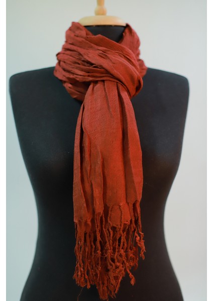 Kiremit Cotton Eşarp Şal