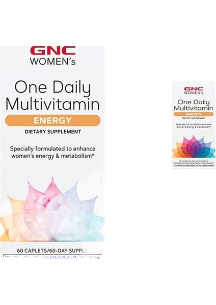 Womens One Daily Multivitamin Energy Special Formulated 60 Kapsul