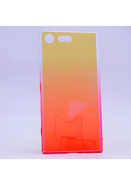 Sony Xperia Xz Premium Kılıf Parlak Renk Geçişli Kılıf