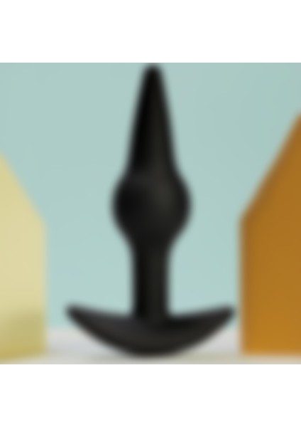 Anal Plug 11.5 cm Alıştırıcı Anal Plug Pürüzsüz ince Boğumlu Anal Açıcı Fantezi Anal Ürünü
