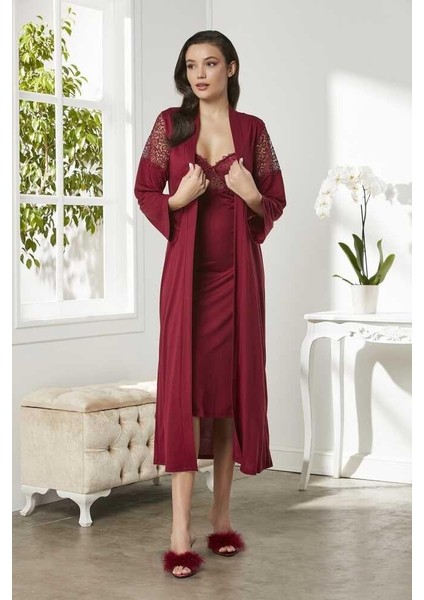 6'lı Modal Gecelik Sabahlık Çeyiz Seti 5045 indirimleri