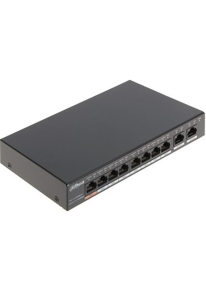 8port PFS3010-8GT-96 Gigabit 2-Uplink 90W Full Poe Yönetilemez Switch