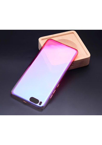 Xiaomi Mi Note 3 Kılıf Parlak Renk Geçişli Kılıf