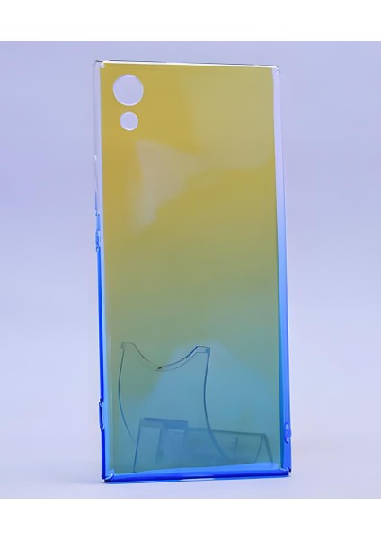 Sony Xperia Xa1 Kılıf Parlak Renk Geçişli Kılıf