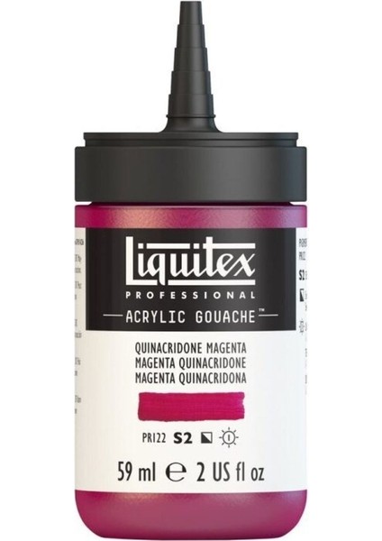 Professional Akrilik Guaj Boya 59 ml Quinacridone Magenta 114 S2 fiyatları