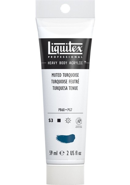 Professional Heavy Body Akrilik Boya 59 ml Muted Turquoise 503 S3