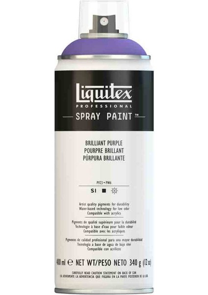 Professional Akrilik Sprey Boya 400 ml Brilliant Purple 590 S1