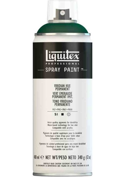 Professional Akrilik Sprey Boya 400 ml Viridian Hue Permanent 398 S1