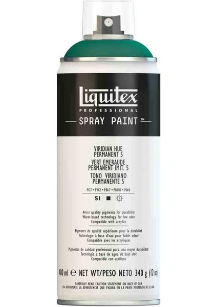 Professional Akrilik Sprey Boya 400 ml Viridian Hue Permanent 5 5398 S1