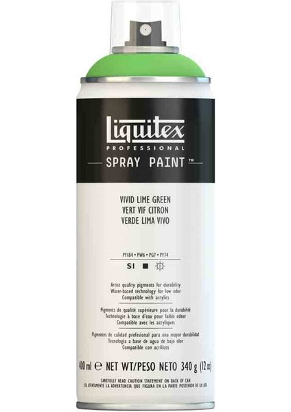 Professional Akrilik Sprey Boya 400 ml Vivid Lime Green 740