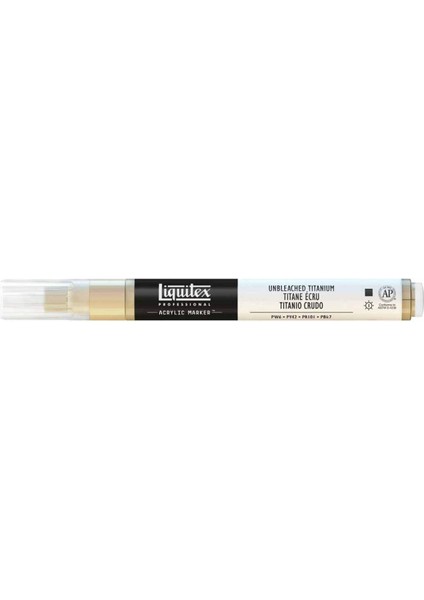 Professional Akrilik Markör Ince Uç 2 mm Unbleached Titanium 434 modelleri