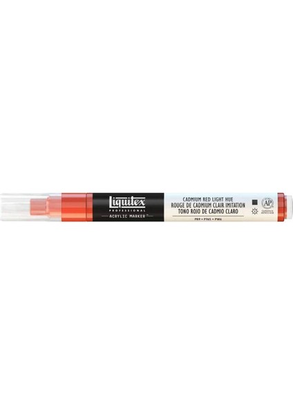 Professional Akrilik Markör Ince Uç 2 mm Cadmium Red Light Hue 510 modelleri