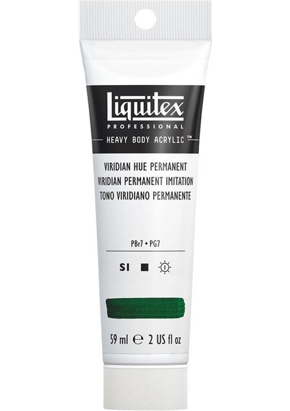 Professional Heavy Body Akrilik Boya 59 ml Viridian Hue Permanent 398 S1
