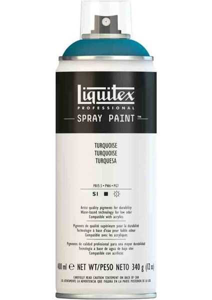 Professional Akrilik Sprey Boya 400 ml Turquoise 176 S1