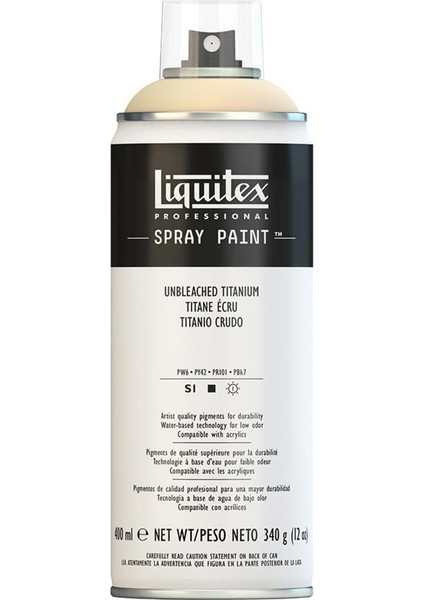 Professional Akrilik Sprey Boya 400 ml Unbleached Titanium 434 S1