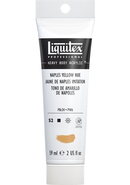 Professional Heavy Body Akrilik Boya 59 ml Naples Yellow Hue 601 S2 modelleri