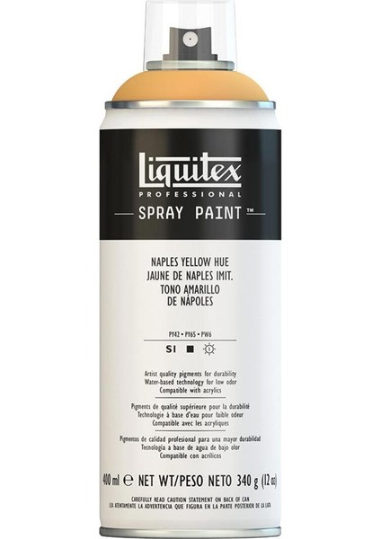 Akrilik Sprey Boya 400 ml Naples Yellow Hue 601