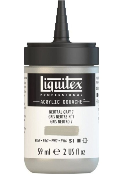 Professional Akrilik Guaj Boya 59 ml Neutral Grey 7 600 S1 fiyatları
