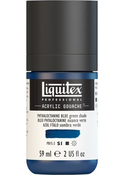 Professional Akrilik Guaj Boya 59 ml Phthalo Blue Green Shade 316 S1